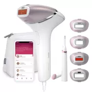 Philips BRI949/00 Series 8000 Blanc et Rose Epilateur à lumière pulsée