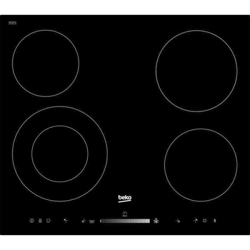 Image : BEKO HIC64502T Plaque de cuisson vitrocéramique