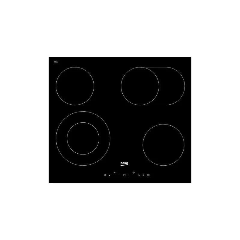 Image : BEKO HIC64403T Table vitrocéramique