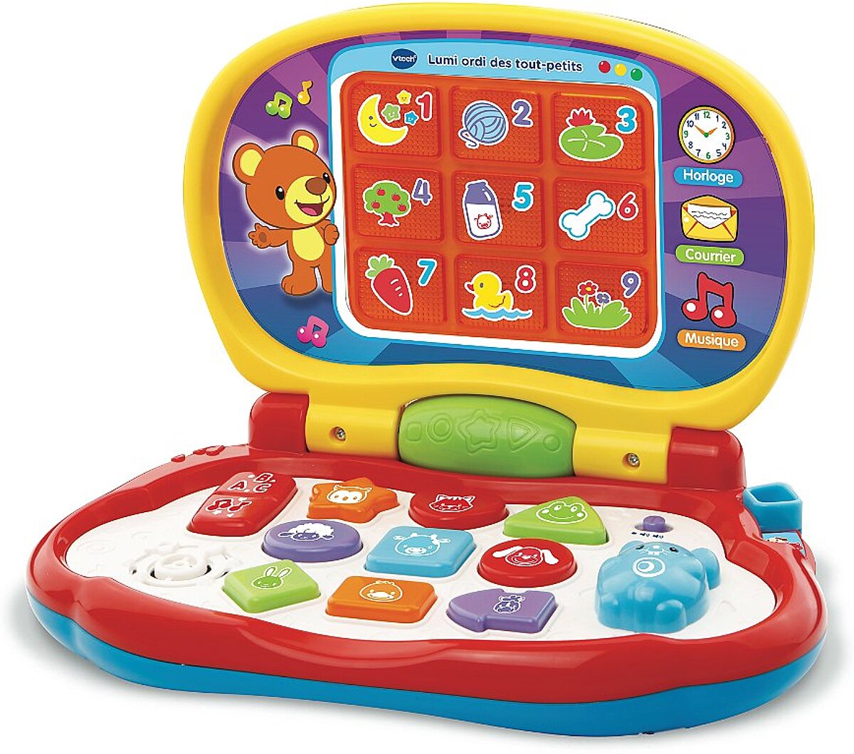 Image : Vtech Baby Lumi ordi des tout-petits Jaune