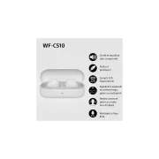 Image : Sony WFC510W.CE7 Bluetooth Blanc Ecouteurs sans fil
