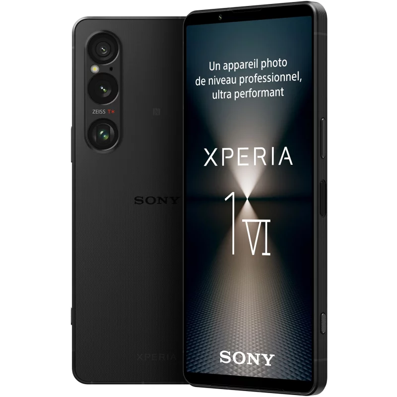Image : Sony Xperia 1 VI 256 Go Noir - XQEC54EUKCB.GC Smartphone