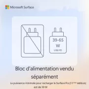 Image : MICROSOFT Surface Pro 11 XElite 16/512 Dore PC Hybride
