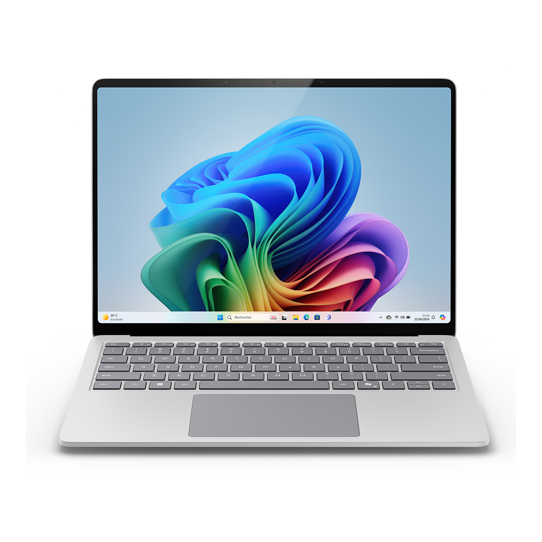 Image : MICROSOFT Surface Laptop Copilot+ PC X Plus 13' 16/512Go Argent