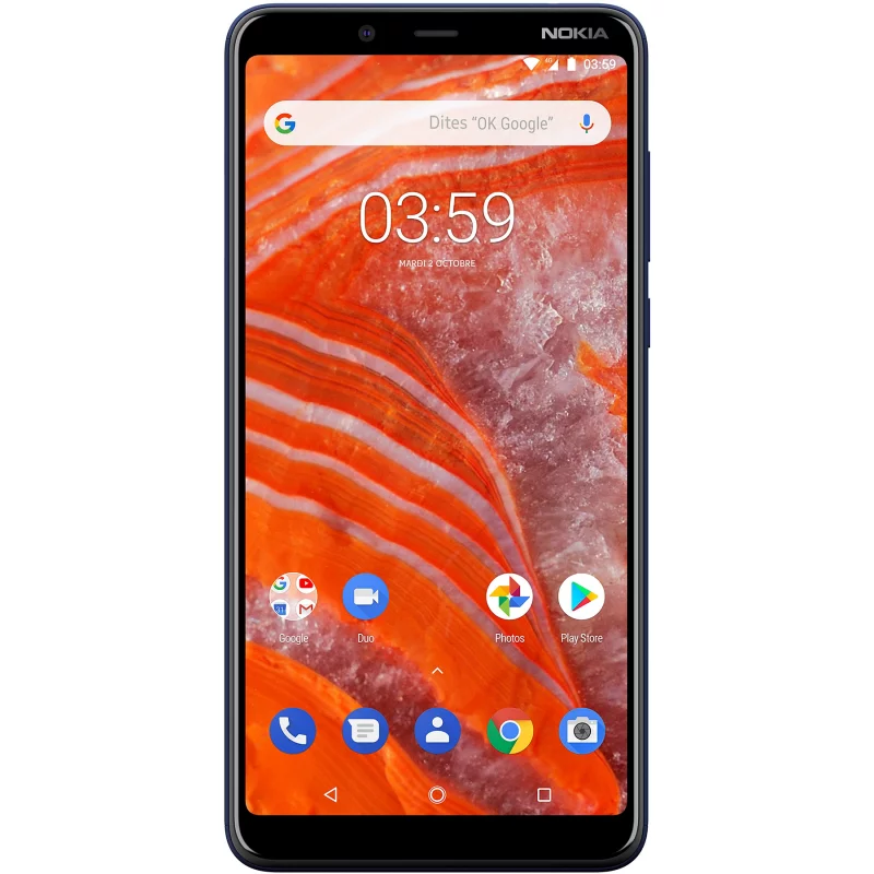 Image : Nokia 3.1 Plus Bleu