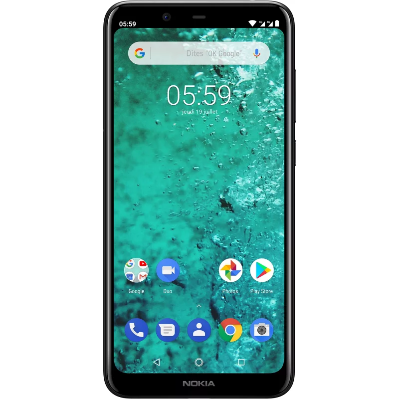 Image : Nokia 5.1 Plus Noir 32Go