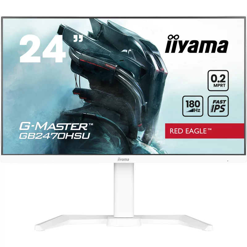 Image : IIYAMA G-MASTER GB2470HSU-W6 24'' Plat IPS