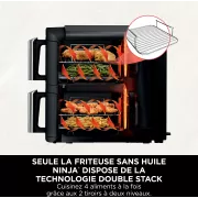 Image : Ninja Double Stack SL300EU Friteuse sans huile