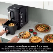 Image : Ninja Double Stack SL300EU Friteuse sans huile