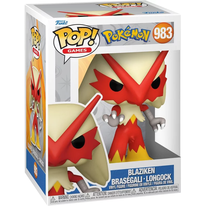 Image : Funko Pop Pokémon Braségali