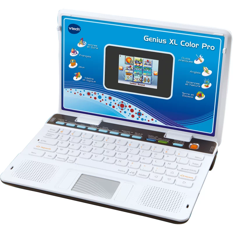 Image : Vtech Genius XL Color Pro Bilingue Silver Ordinateur