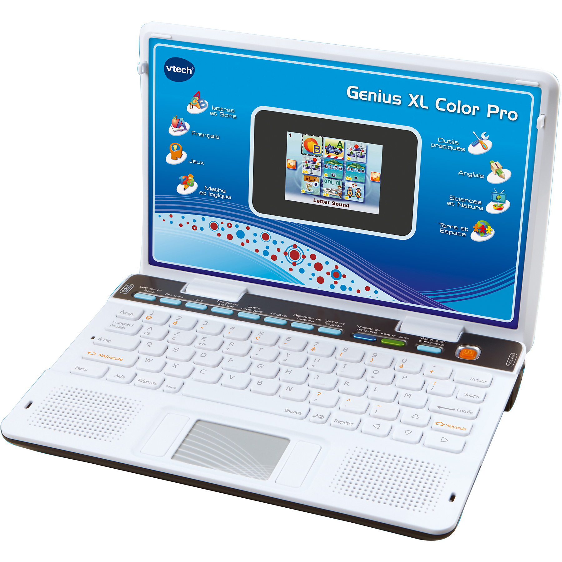 Image : Vtech Genius XL Color Pro Bilingue Silver Ordinateur