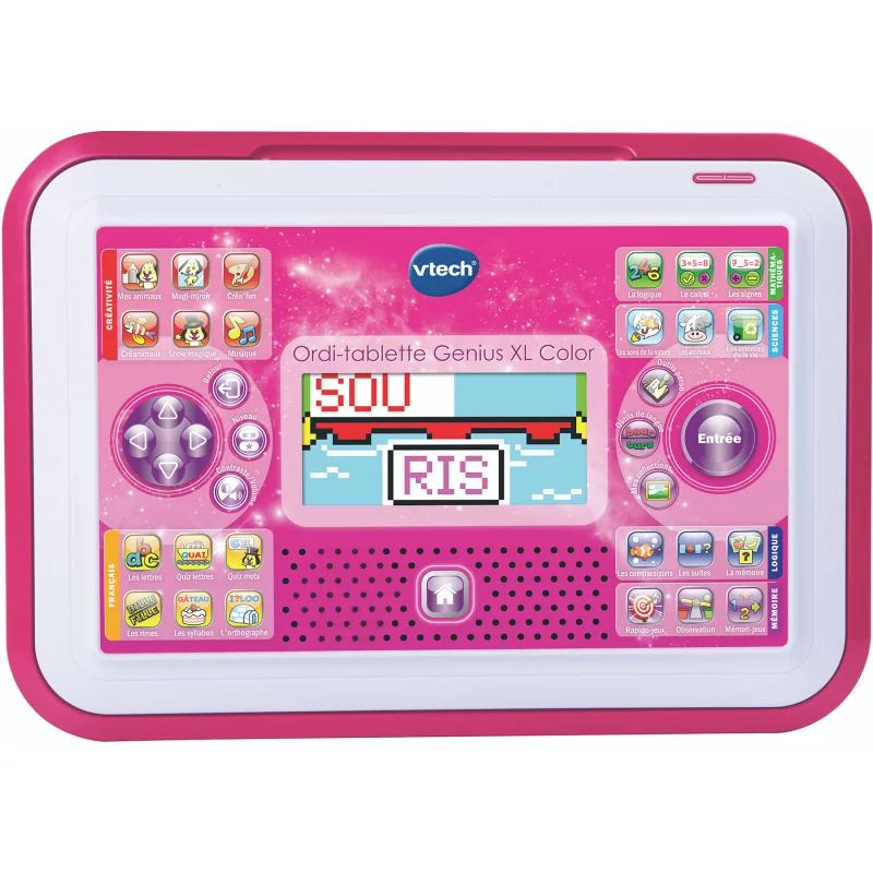 Image : Vtech Ordi-tablette Genius XL Rose
