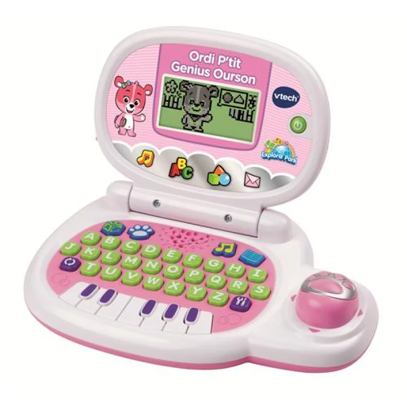Image : Vtech P'tit Genius Ourson Vtech Rose