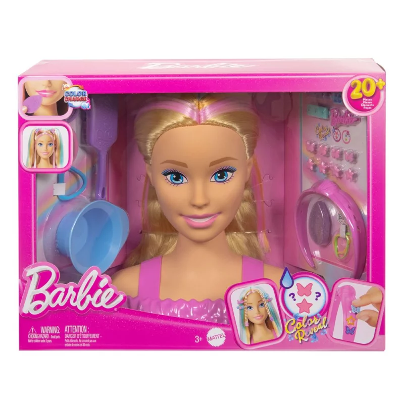 Image : Barbie Tête à coiffer Blonde