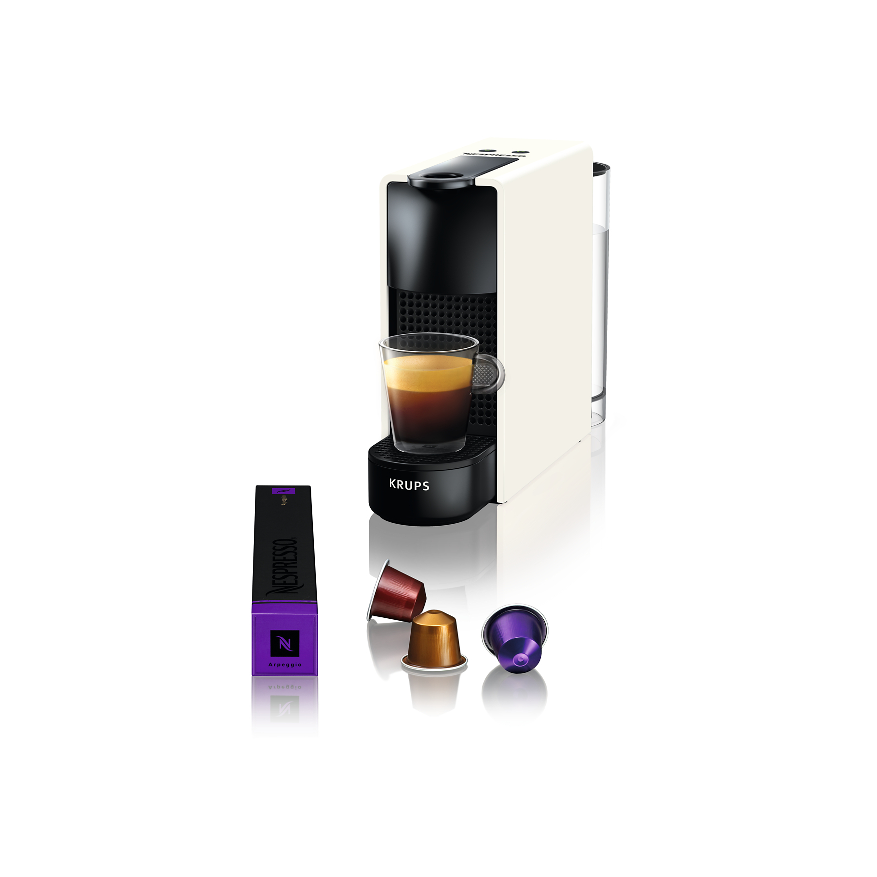 Image : KRUPS NESPRESSO Essenza Mini Blanc YY2912FD