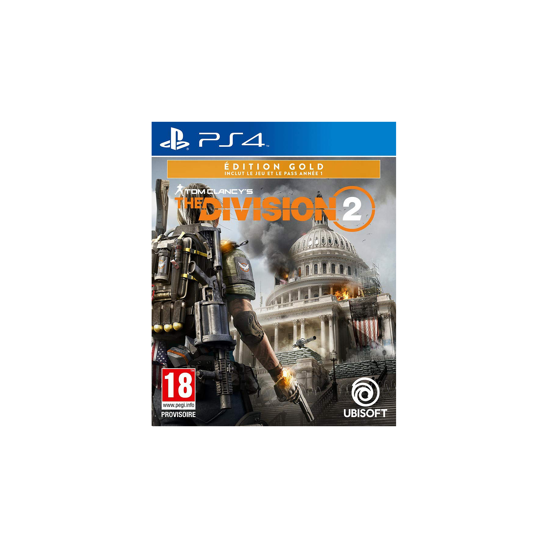 Image : The Division 2 Edition Gold PS4
