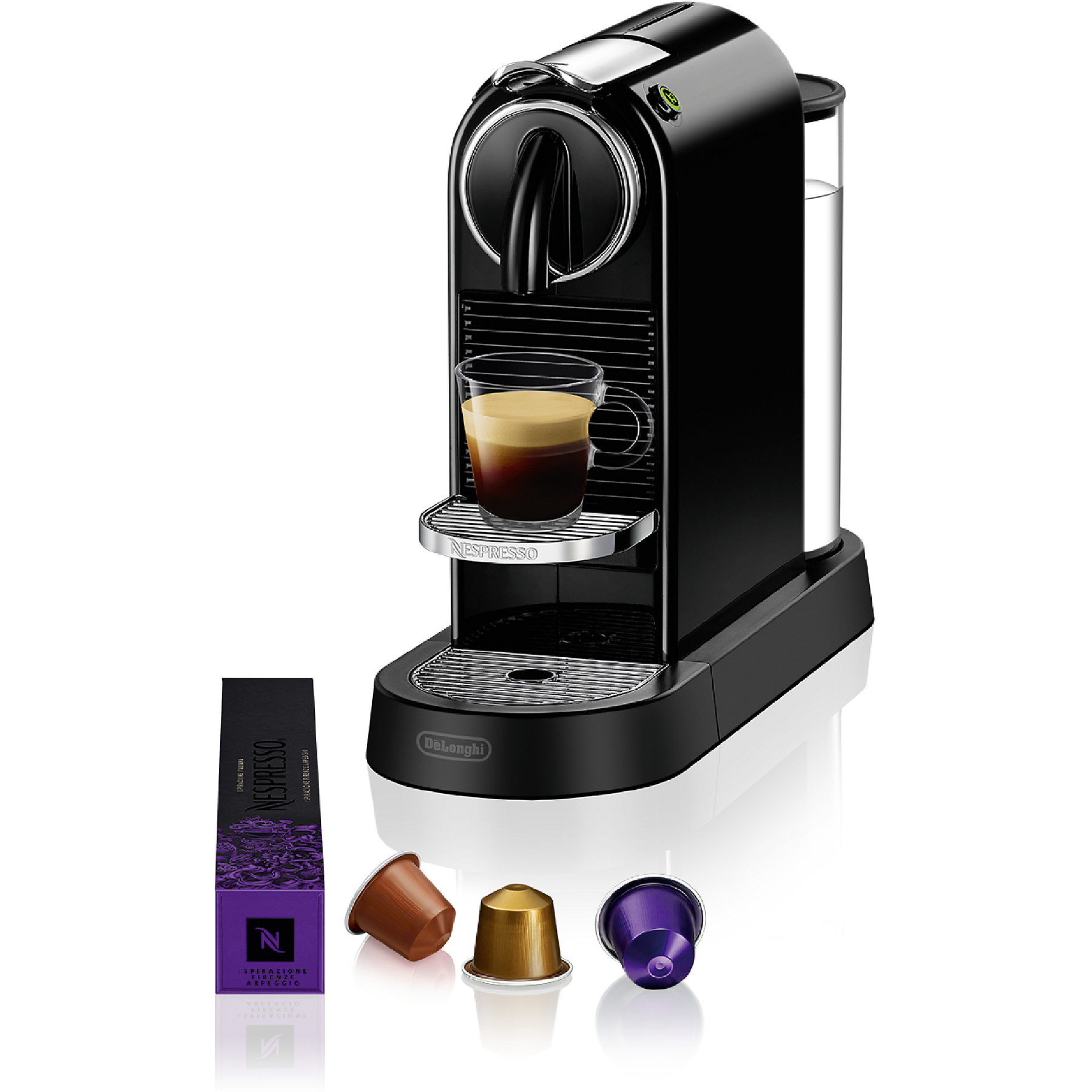 Image : DELONGHI Citiz noir Nespresso