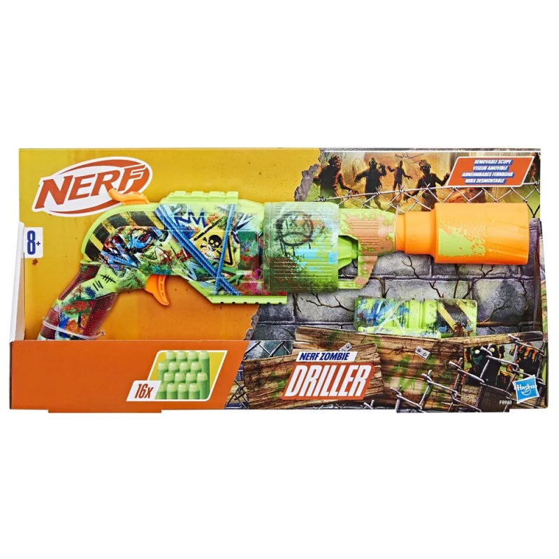 Image : HASBRO Nerf Zombie Driller