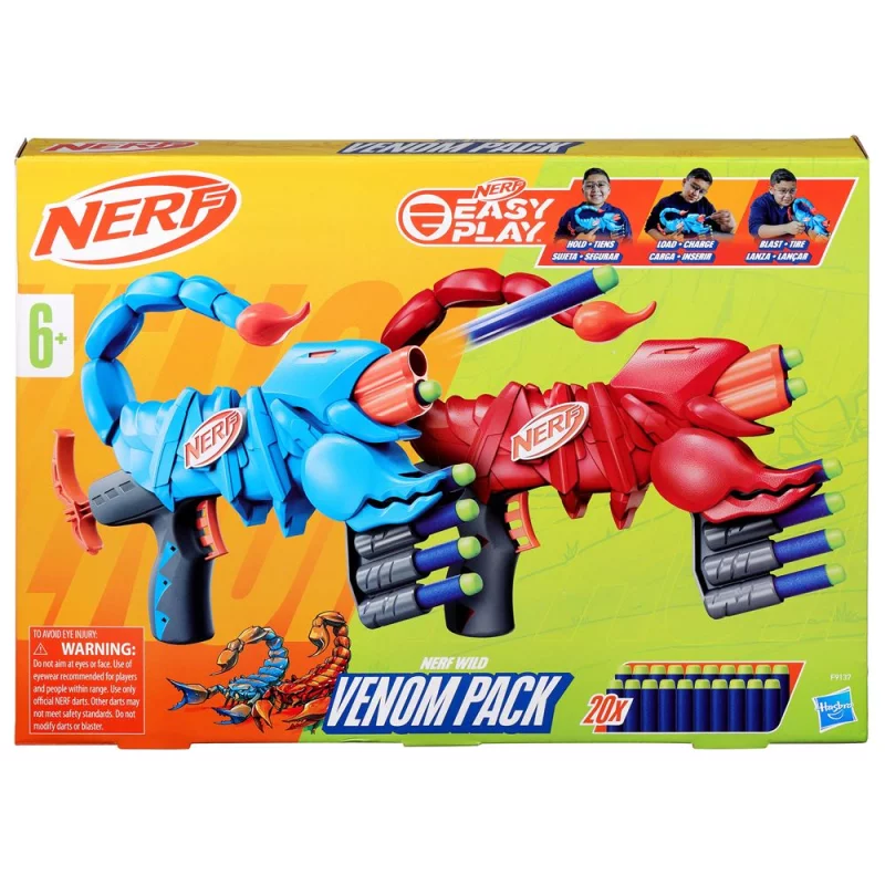 Image : HASBRO Nerf Wild Venompack
