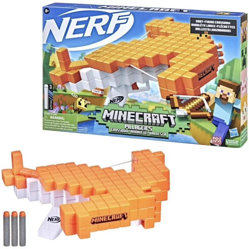 Image : HASBRO Nerf Minecraft Arbalète Pillager's Crossbow