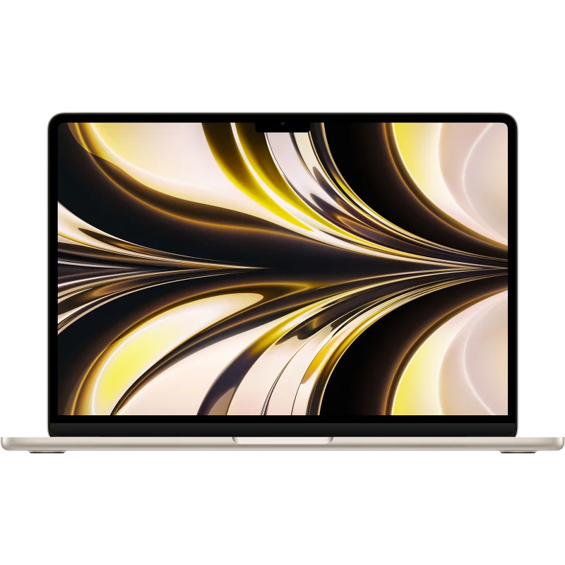Image : Apple MacBook Air 13' 256 Go SSD 16 Go M2 Lumière Stellaire - MC7W4FN/A