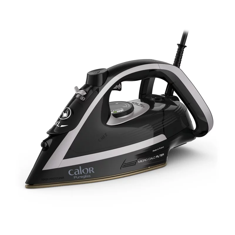 Image : Calor Puregliss NOIR FV8062C0 Fer vapeur