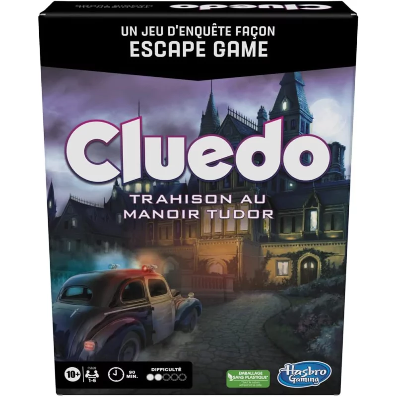 Image : HASBRO Cluedo Escape Game : Trahison Au Manoir Tudor