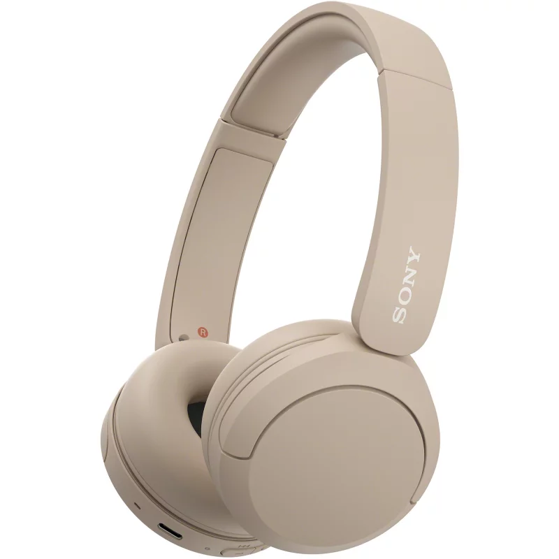 Image : SONY Whch52 Bluetooth Beige Casque Sans Fil