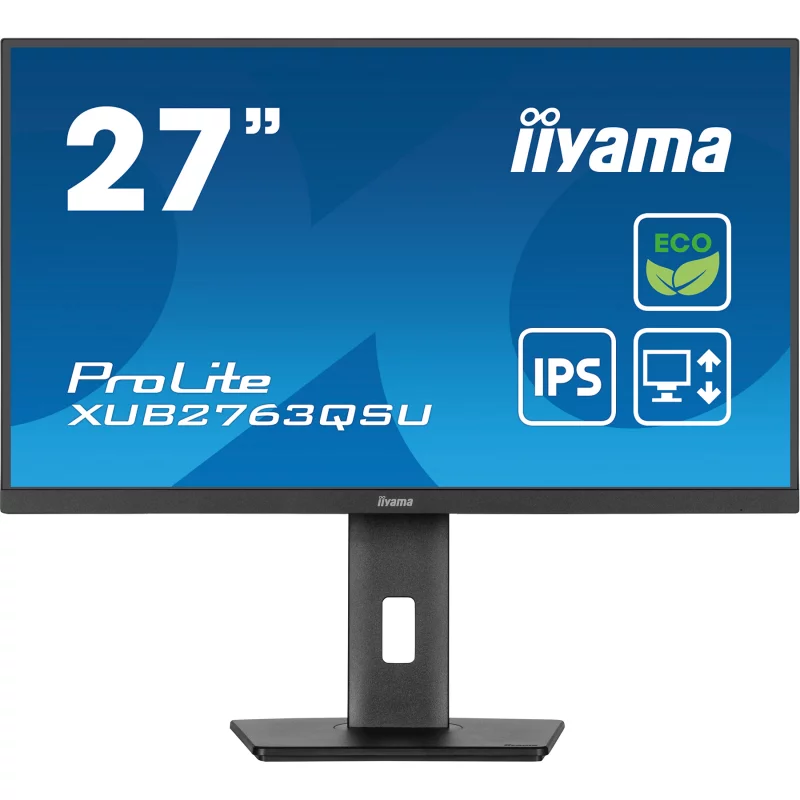Image : IIYAMA PROLITE XUB2763QSU-B1 27'' Plat IPS