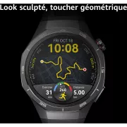 Image : HUAWEI WATCH GT 5 Pro 46mm Bracelet en fluoroélastomére noir