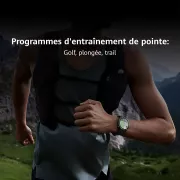 Image : HUAWEI WATCH GT 5 Pro 46mm Bracelet en fluoroélastomére noir