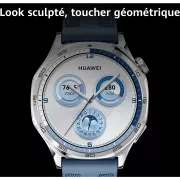 Image : HUAWEI WATCH GT 5 46mm Bracelet tissé bleu