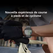 Image : HUAWEI WATCH GT 5 46mm Bracelet tissé bleu