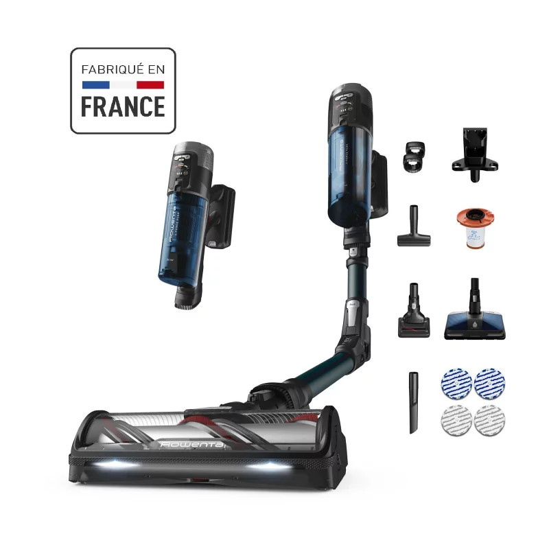 Image : Rowenta X-Force Flex 13.60  Aspirateur balai laveur RH9AD1WO