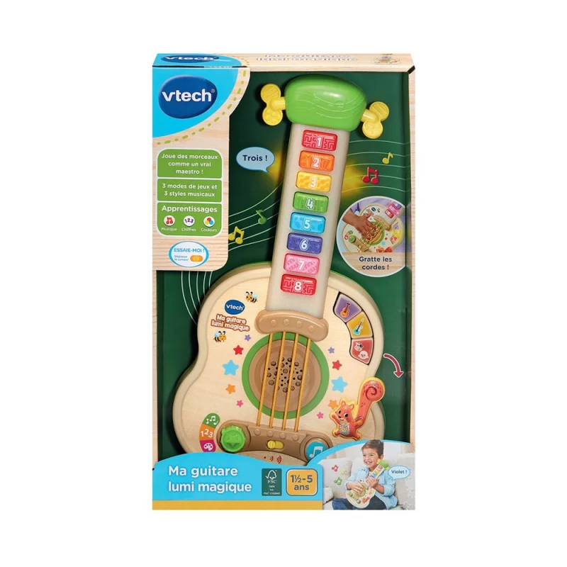 Image : Vtech Baby Ma guitare lumi magique Jouet musical d'éveil