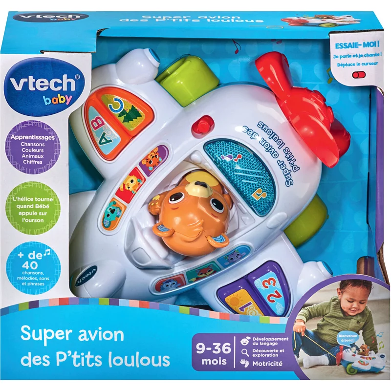 Image : Vtech Baby Super avion des Petits loulous