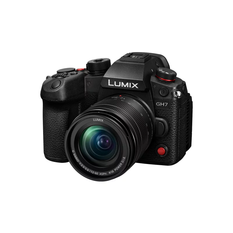 Image : PANASONIC GH7 noir +12-60mm Lumix Appareil photo Hybride