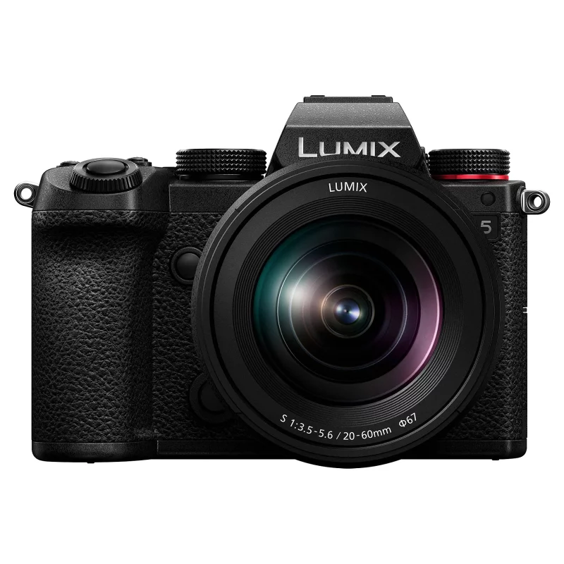 Image : PANASONIC Lumix S5 Noir + 20-60mm Appareil photo Hybride