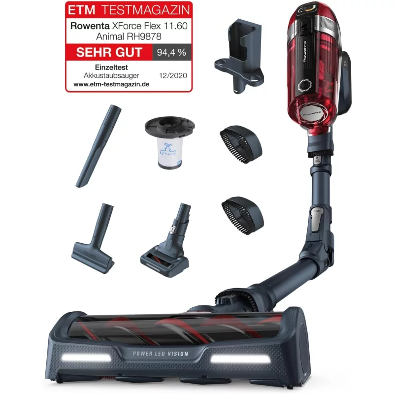 Image : Rowenta X-FORCE FLEX 9.60 RH2078WO Aspirateur balai