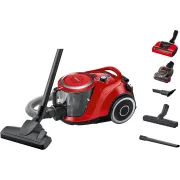 BOSCH Pro animal rouge BGS41PET1 Aspirateur sans sac