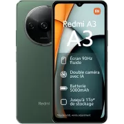 XIAOMI Redmi A3 Vert 3 GO + 64 GO