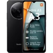 Image : XIAOMI Redmi A3 Noir 4 GO + 128 GO