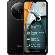 Image : XIAOMI Redmi A3 Noir 3 GO + 64 GO
