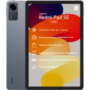 XIAOMI Redmi Pad SE 8 GO + 256 GO Gris Graphite