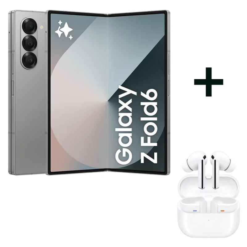 Image : Pack Samsung Galaxy Z Fold6 256 Go Gris + Bud3 Pro