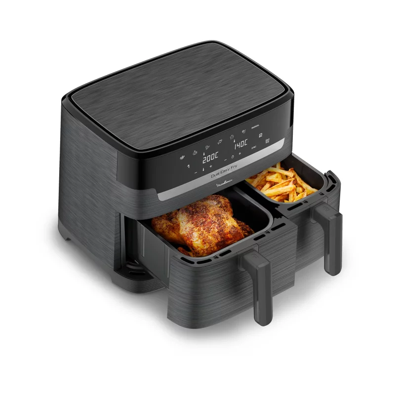 Image : TEFAL EZ901H20 Dual Easy Fry 8.3 L Friteuse sans huile