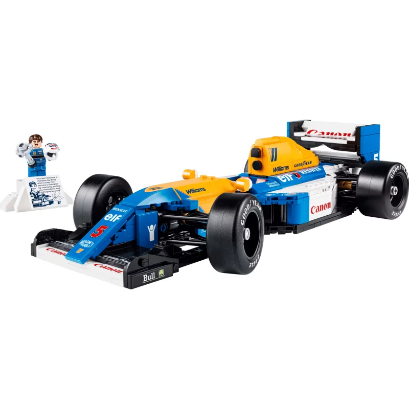 Image : LEGO 10353 F1 Williams Racing FW14B et Nigel Mansell Icons