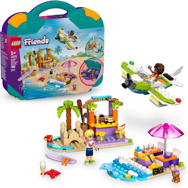 Image : LEGO 42672 La valise créative de plage Friends