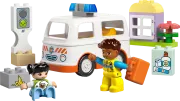 Image : LEGO DUPLO 10447 L'ambulance et le chauffeur Town